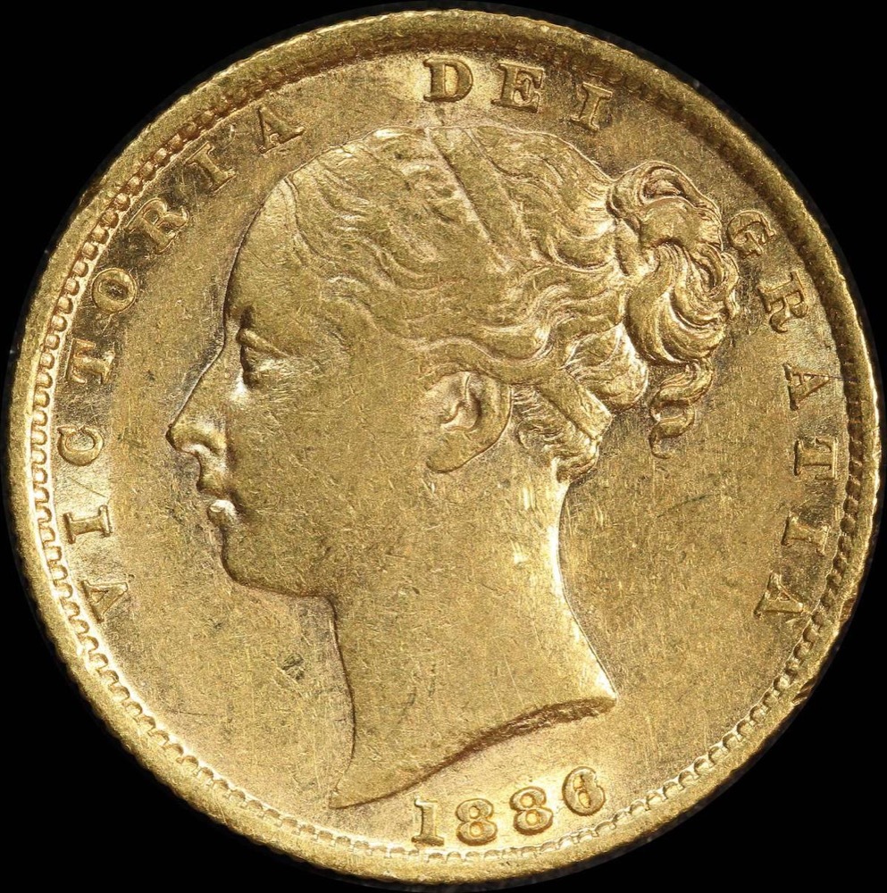 1886 Sydney Shield Sovereign good VF product image