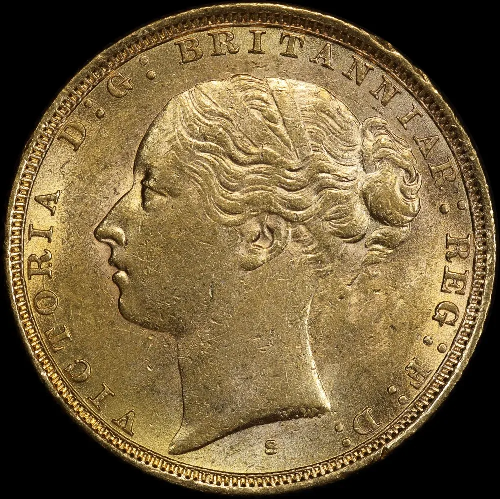 1886 Sydney Young Head Sovereign Extremely Fine product image