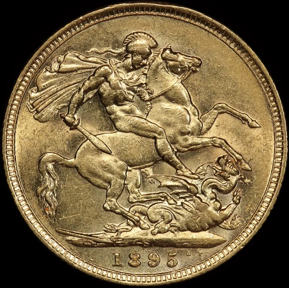 1895 Sydney Veiled Head Sovereign Extremely Fine product image