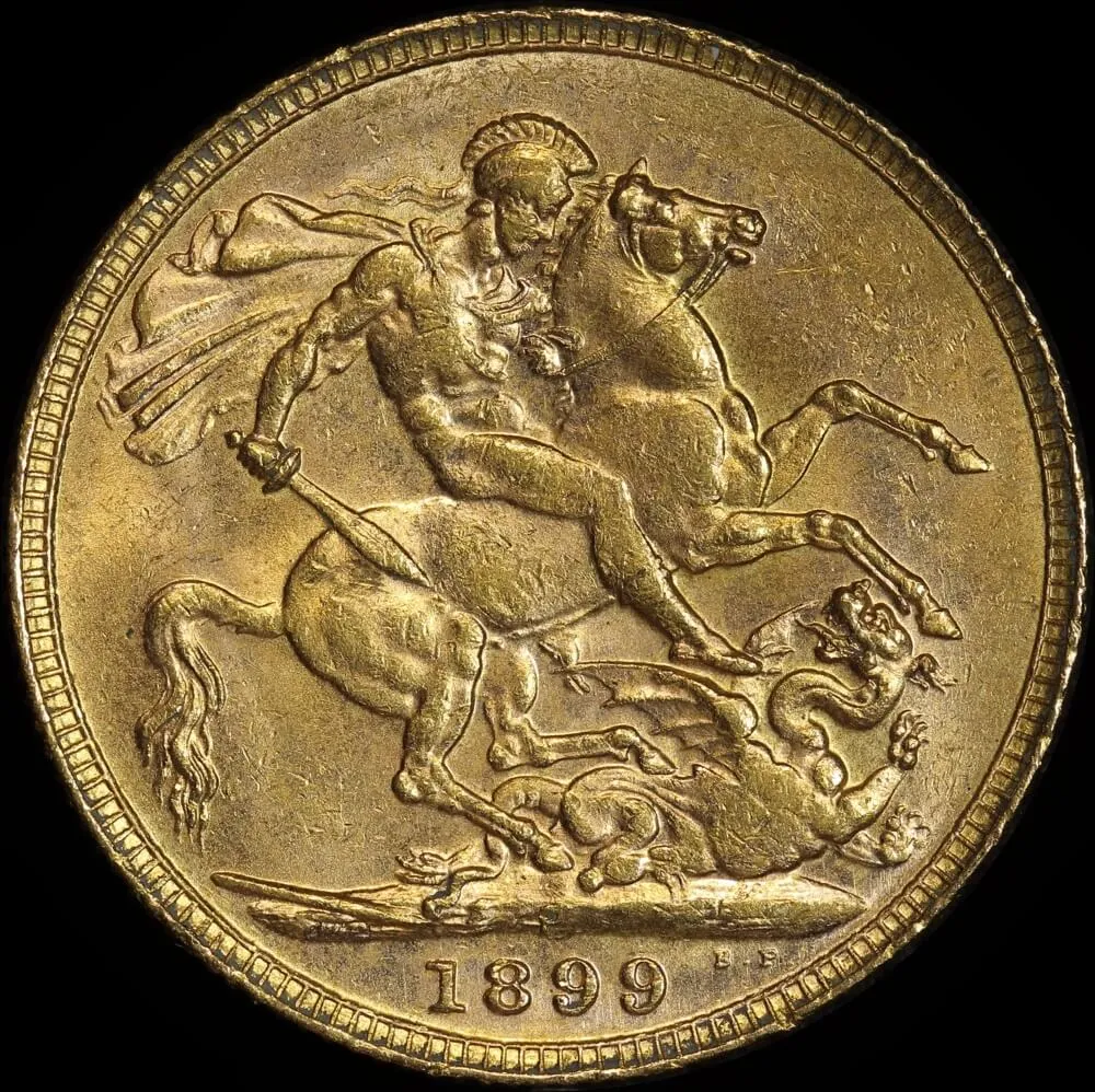 1899 Perth Veiled Head Sovereign Extremely Fine product image