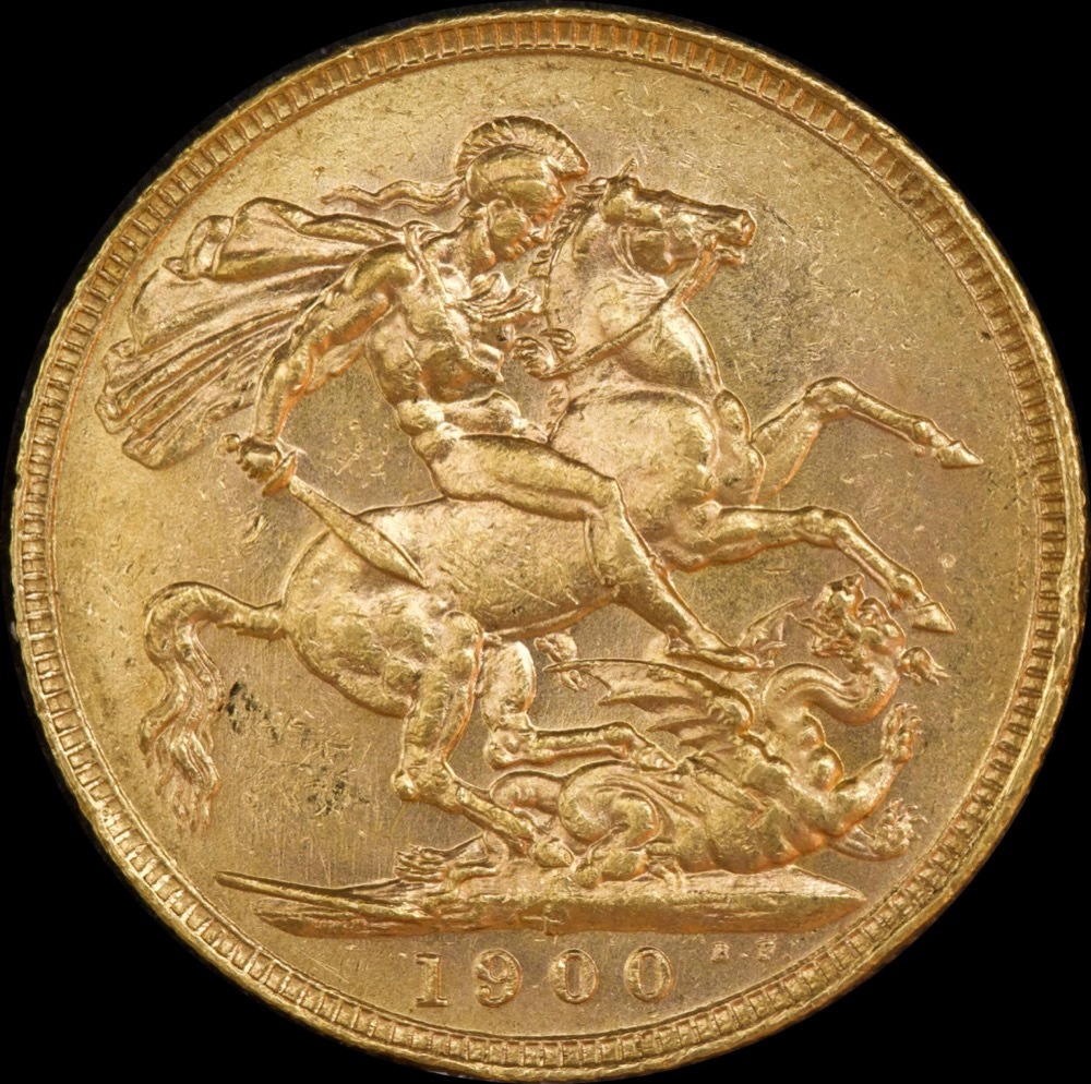 1900 Perth Veiled Head Sovereign Extremely Fine product image