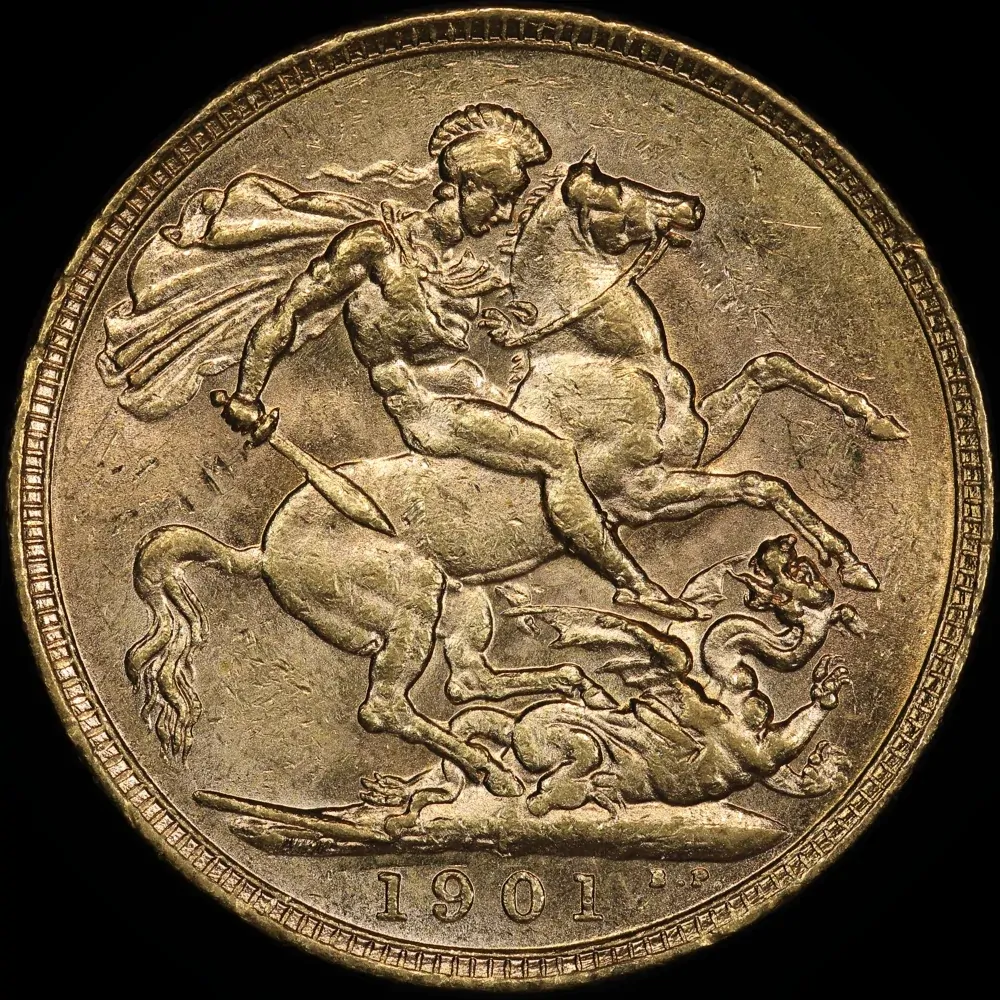 1901 Perth Veiled Head Sovereign Extremely Fine product image