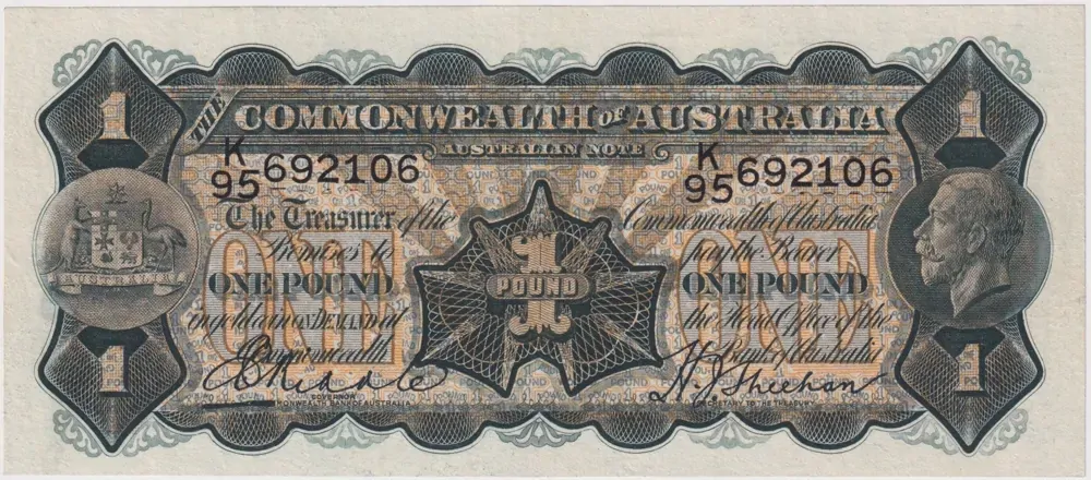 1932 One Pound Riddle/Sheehan R27b Extremely Fine product image