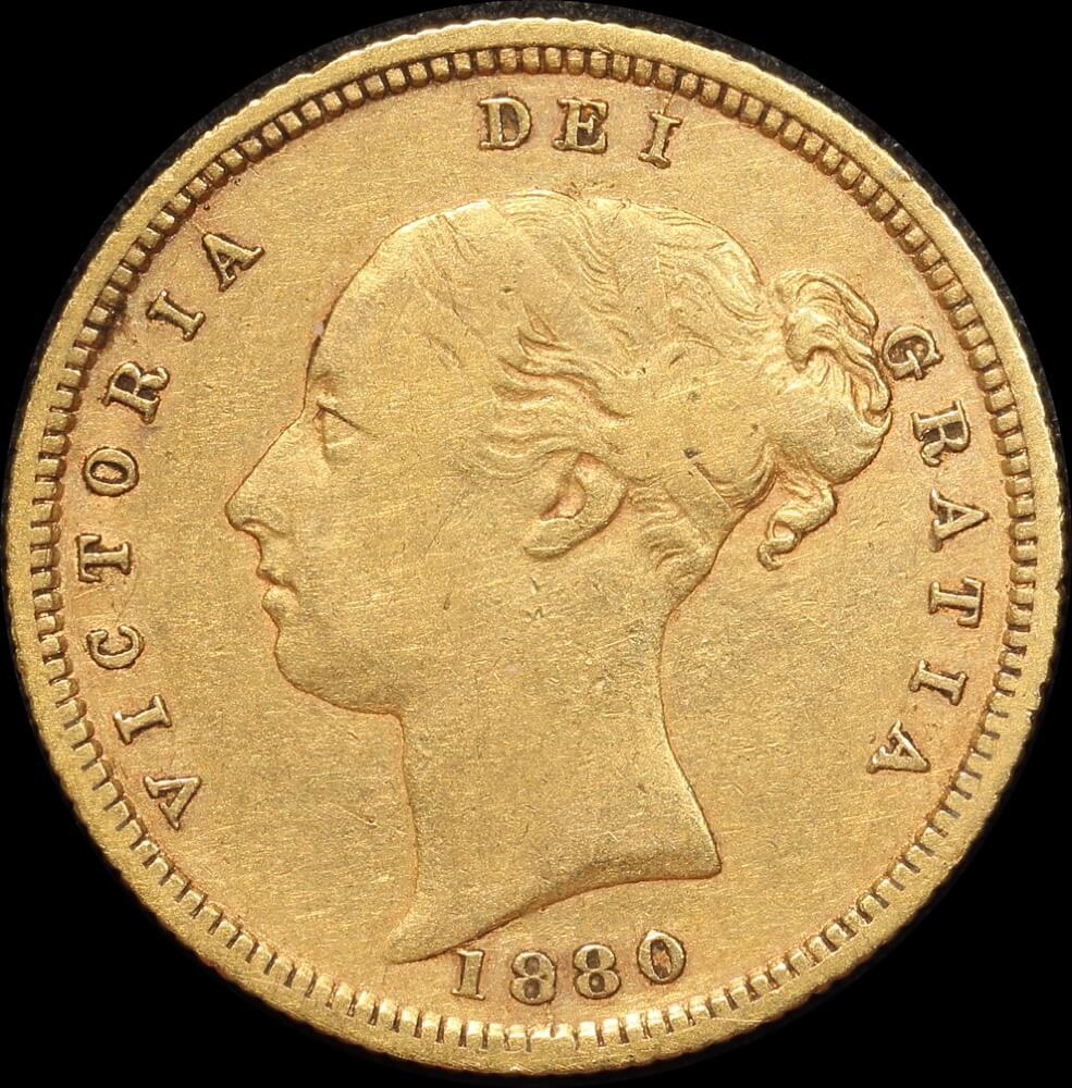1880 Sydney Young Head Half Sovereign Type 5/4 about VF product image