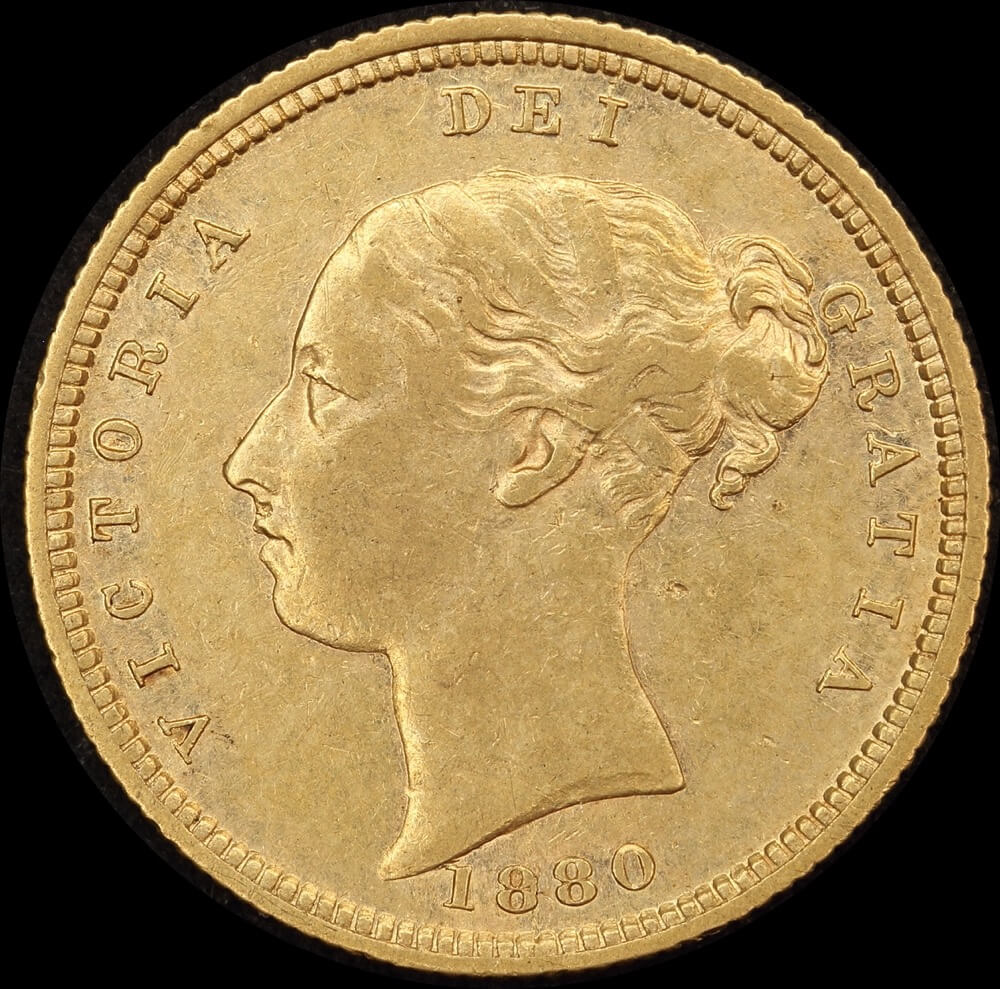 1880 Sydney Young Head Half Sovereign PCGS AU50 product image