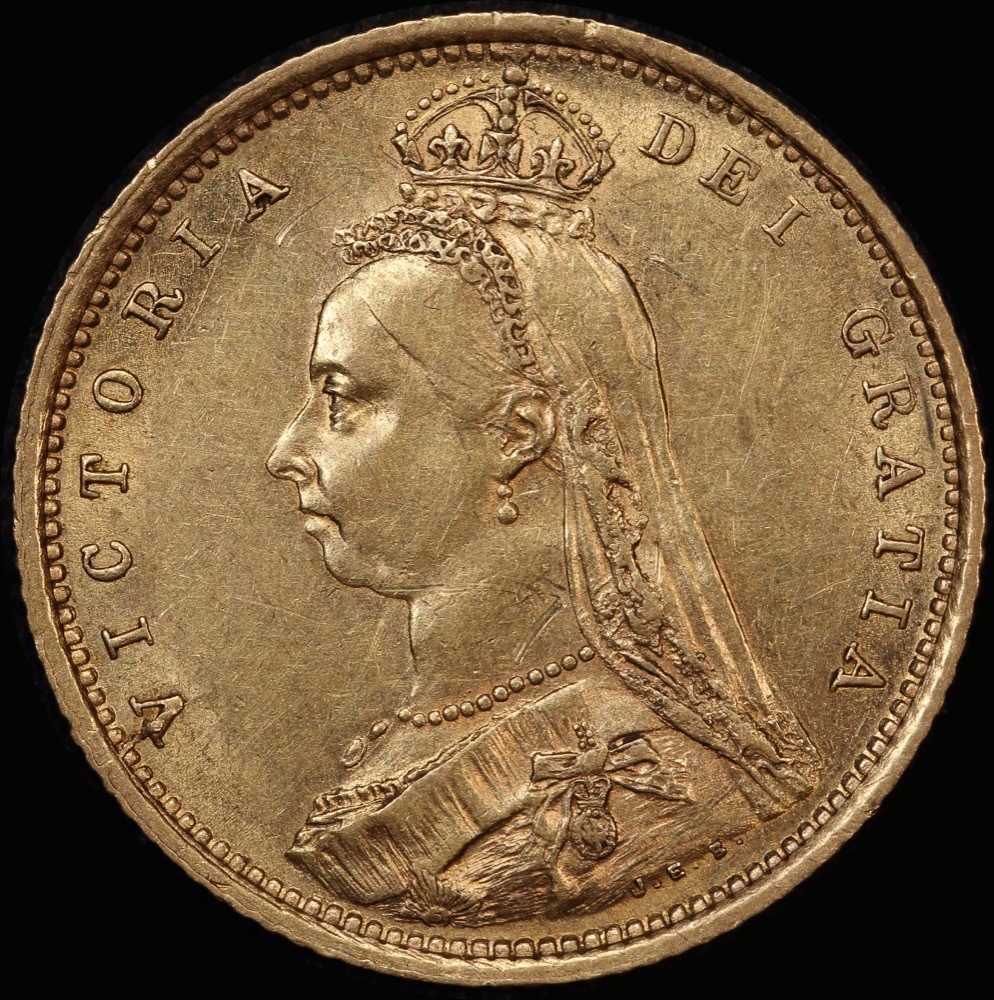1887 Sydney Jubilee Head Half Sovereign good VF product image