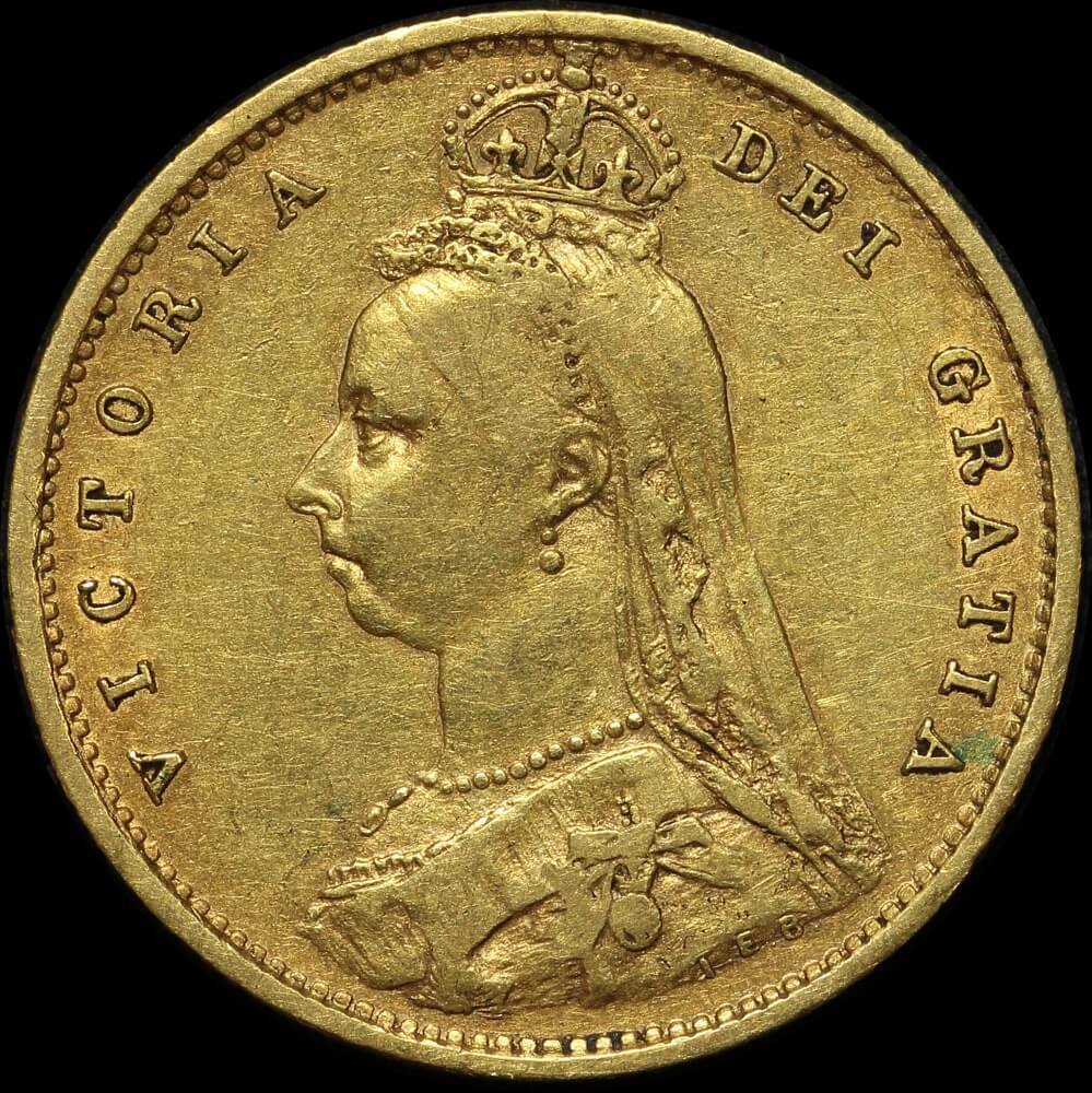 1889 Sydney Jubilee Head Half Sovereign about VF product image