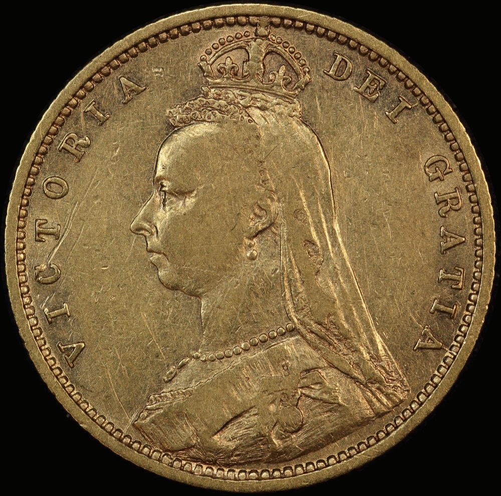 1891 Sydney Jubilee Head Half Sovereign about VF product image