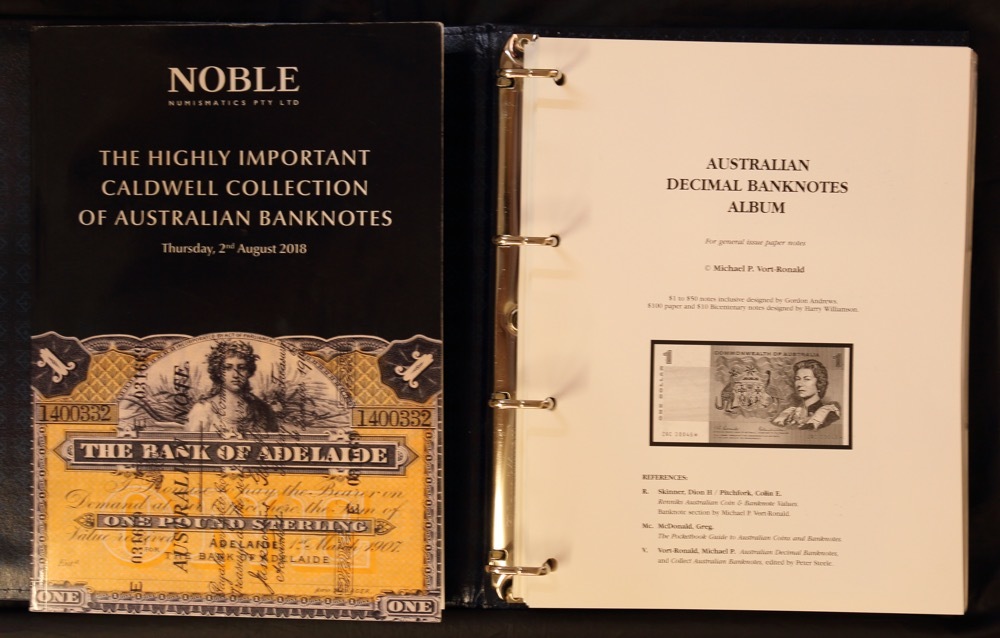 Complete Set of Standard Australian Paper Decimal Banknotes 1966 - 1996 in Uncirculated quality (ex R402) Caldwell Collection product image