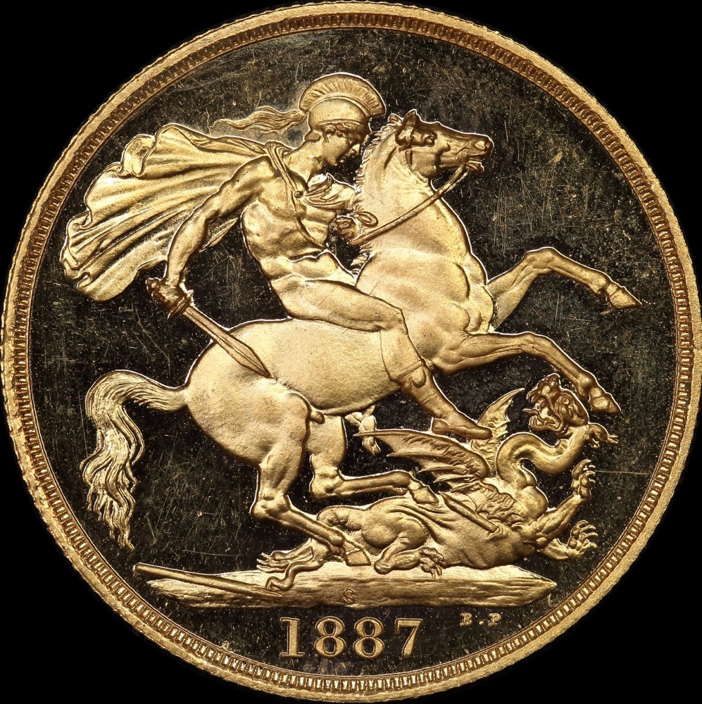 Australia 1887 Sydney Gold Two Pound Proof Jubilee Head FDC product image
