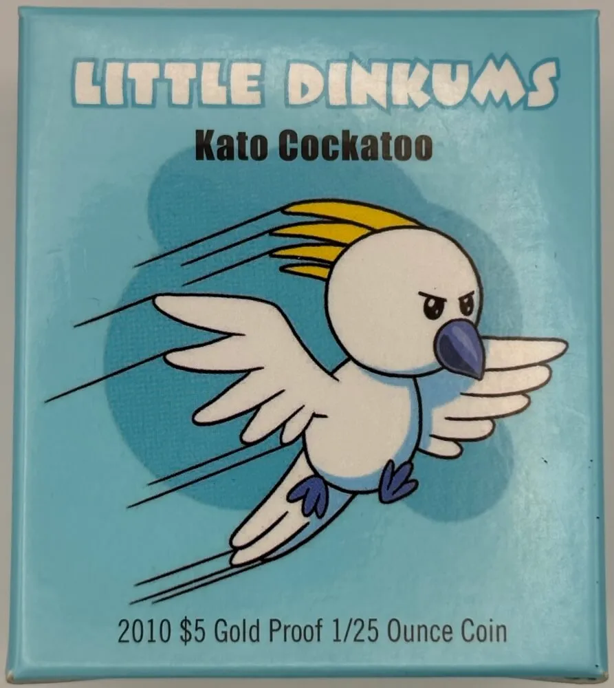 2010 Gold $5 Proof Little Dinkums - Kato Cockatoo product image