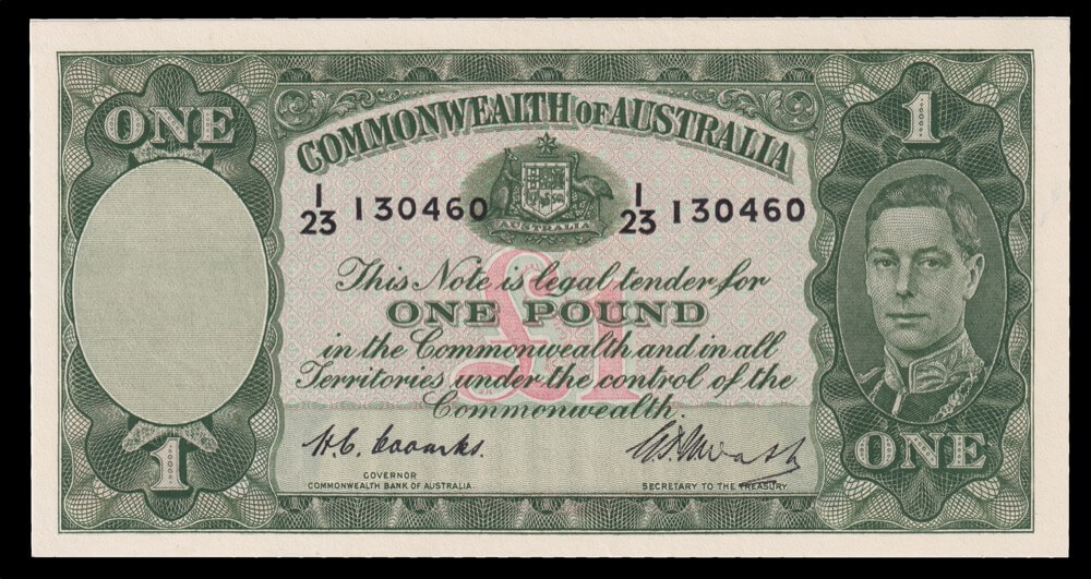 1949 One Pound Coombs/Watt R31 Extremely Fine product image