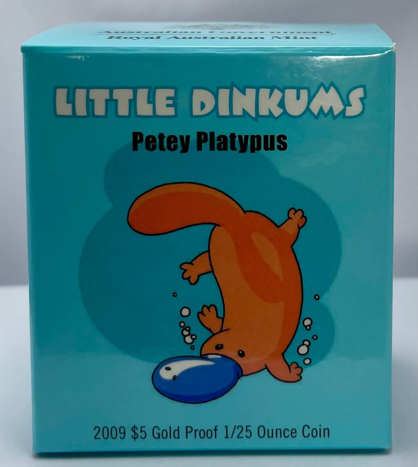 2009 Gold $5 Proof Little Dinkums - Petey Platypus product image