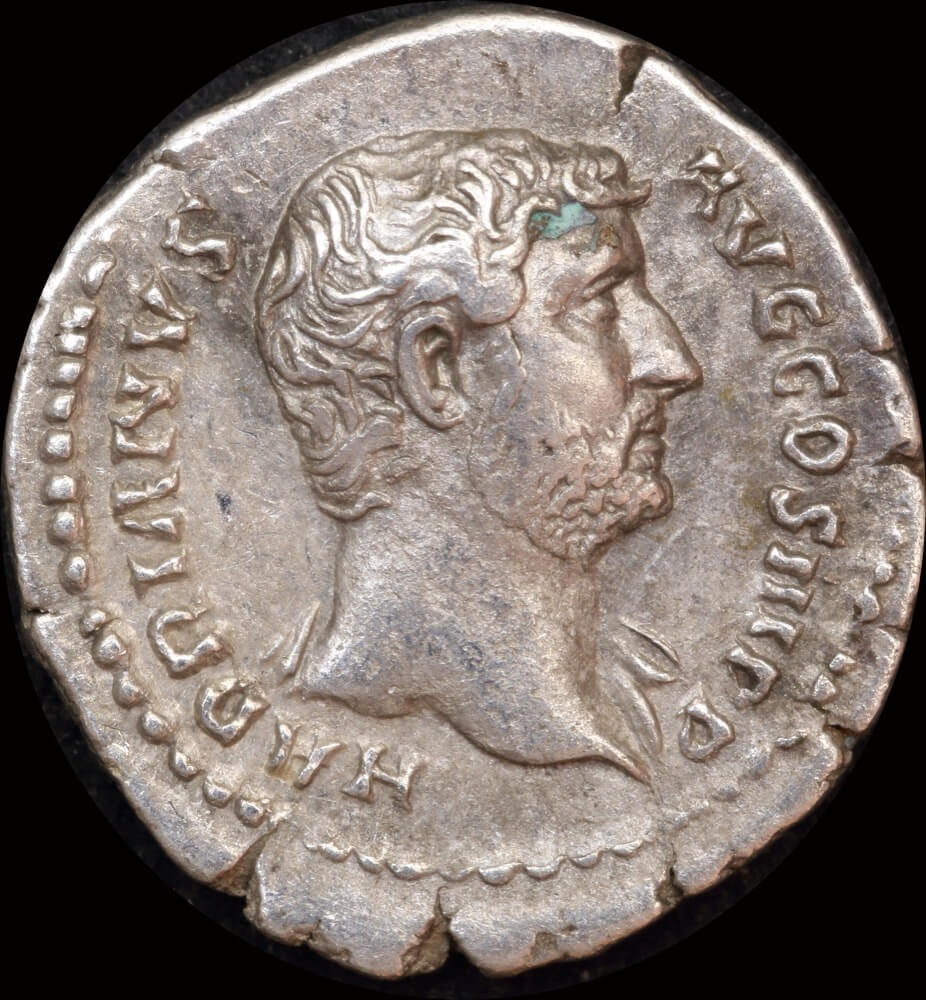 Ancient Rome (Imperial) 134 AD Hadrian Denarius Victory BMC 760A Extremely Fine product image