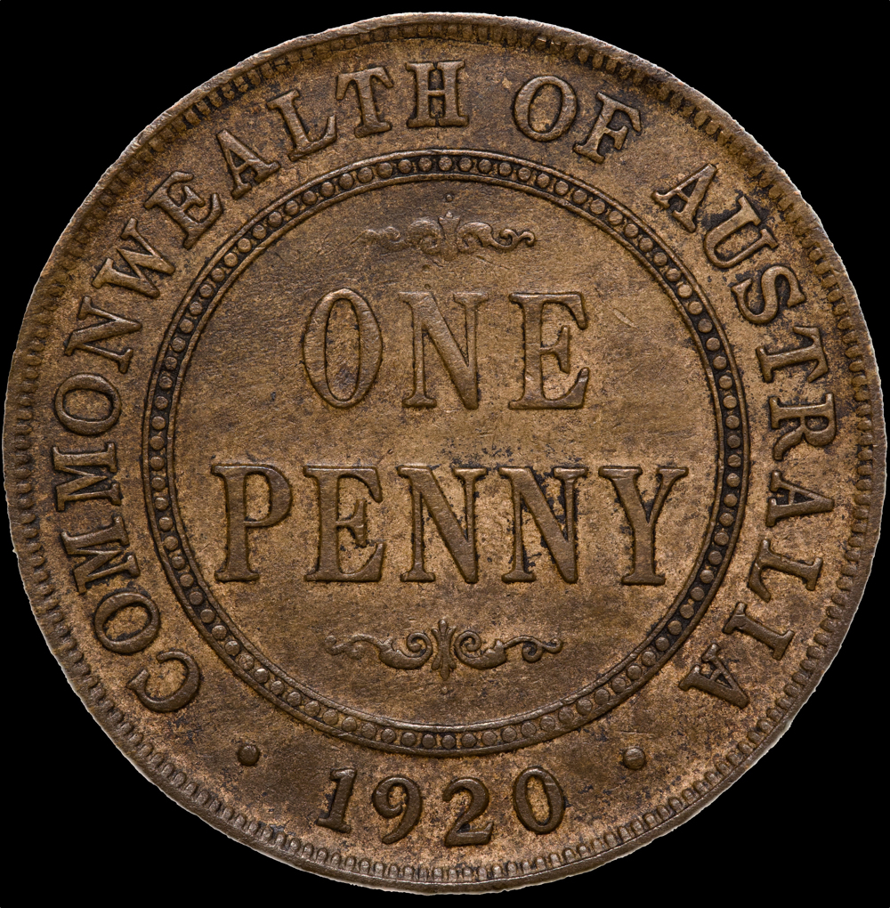 1920 Penny Double Dot Very Fine product image