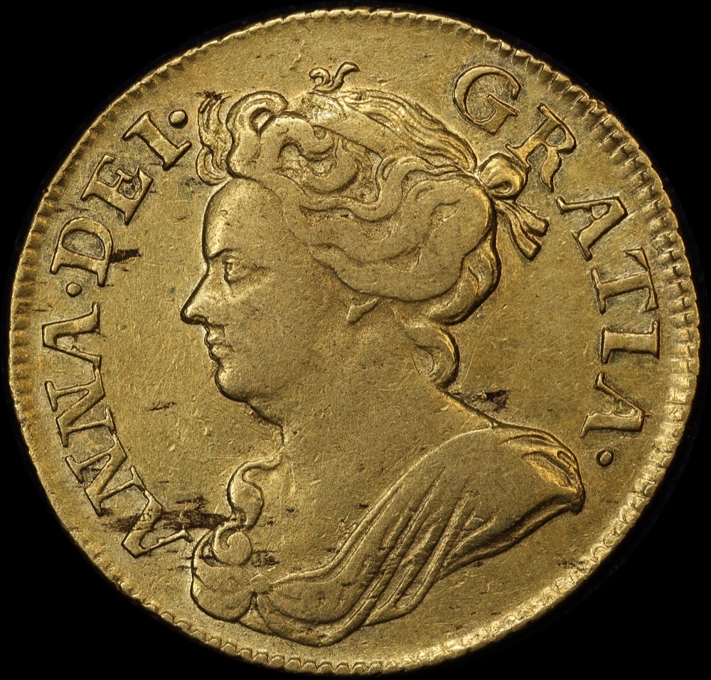 1714 Gold Guinea Anne S#3574 good VF product image