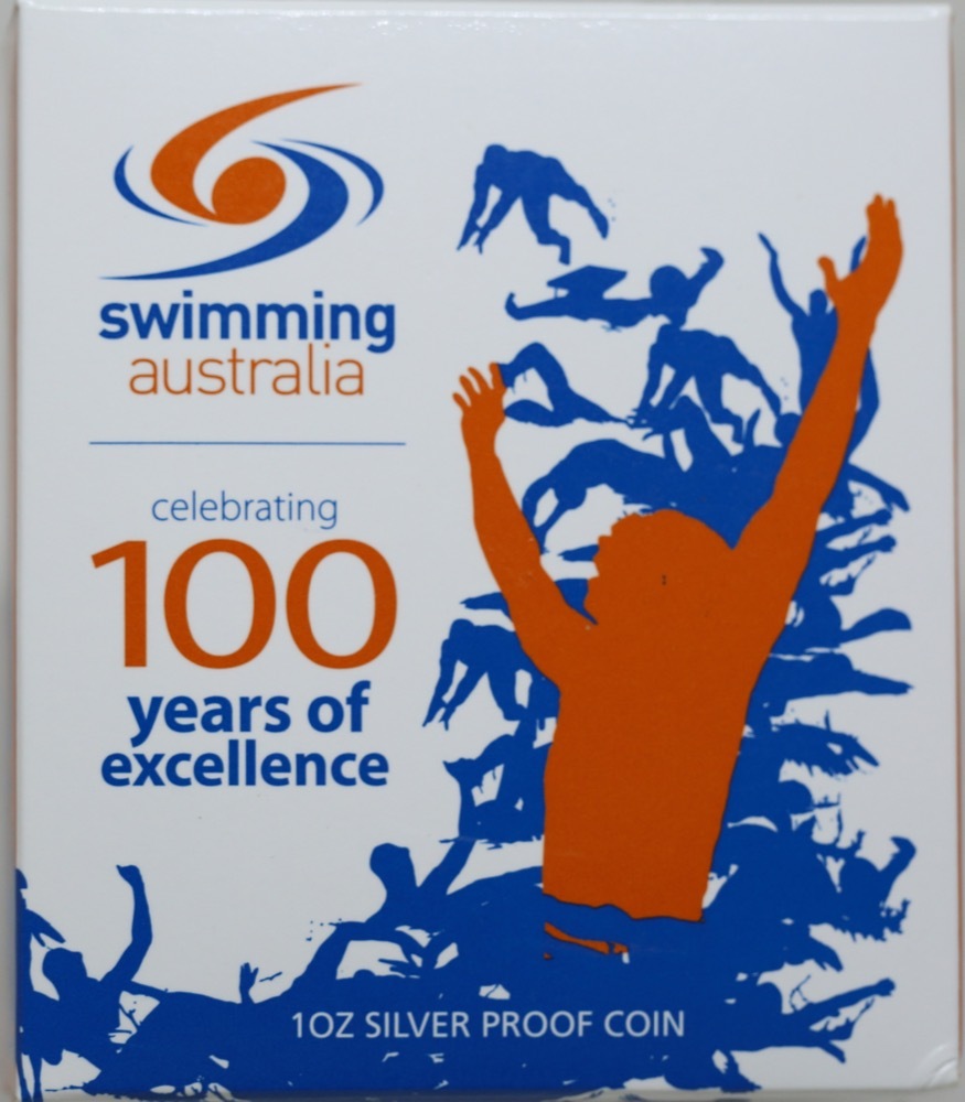 2009 Silver 1oz Proof Centenary of Swimming Australia product image