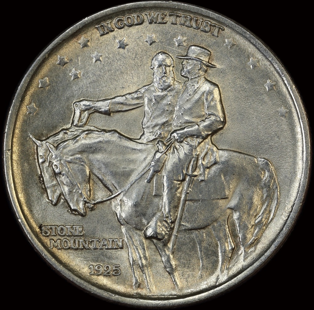 United States 1925 Silver 50 Cents Stone Mountain Choice Uncirculated product image