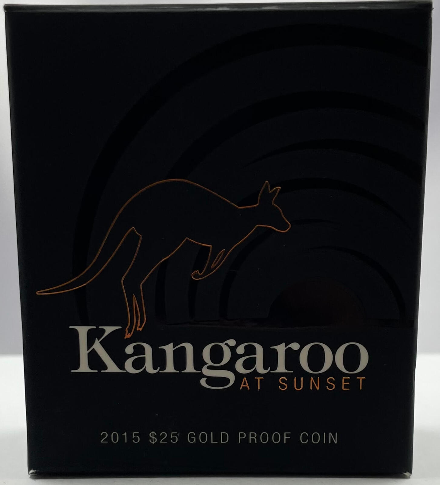 2015 $25 Gold Proof Coin Kangaroo at Sunset product image