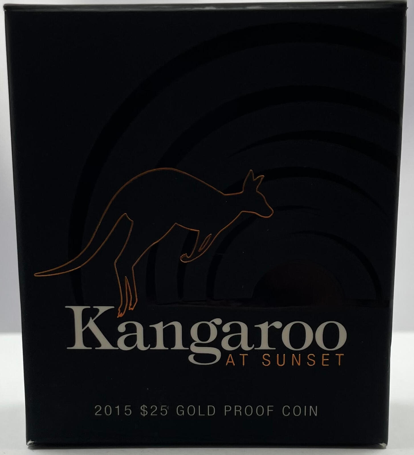 2015 $25 Gold Proof Coin Kangaroo at Sunset product image