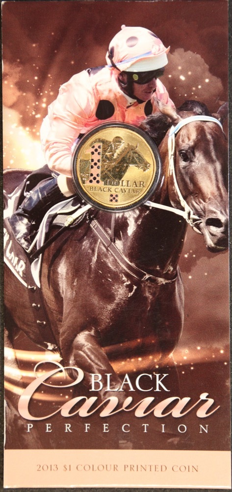 Australia 2013 1 Dollar Uncirculated Coin Black Caviar product image