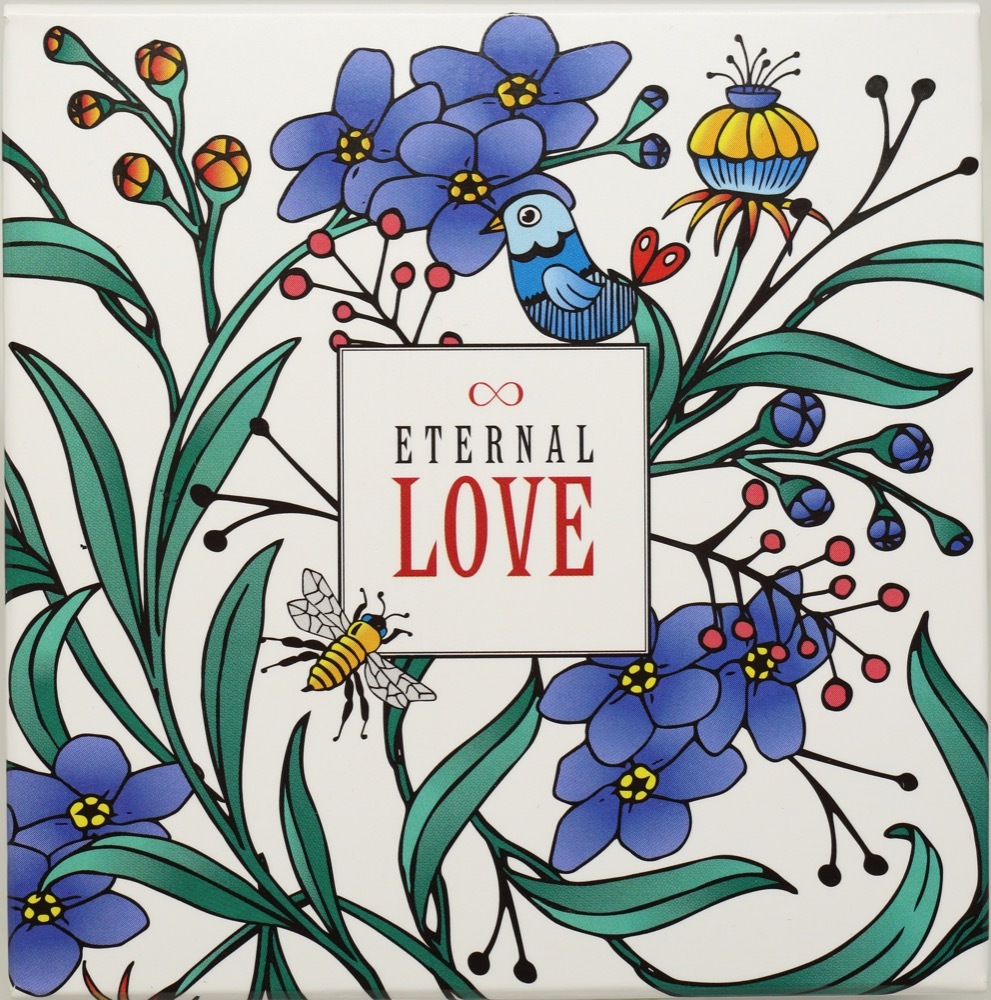 Australia 2015 Five Dollar Silver Proof Coin Eternal Love product image