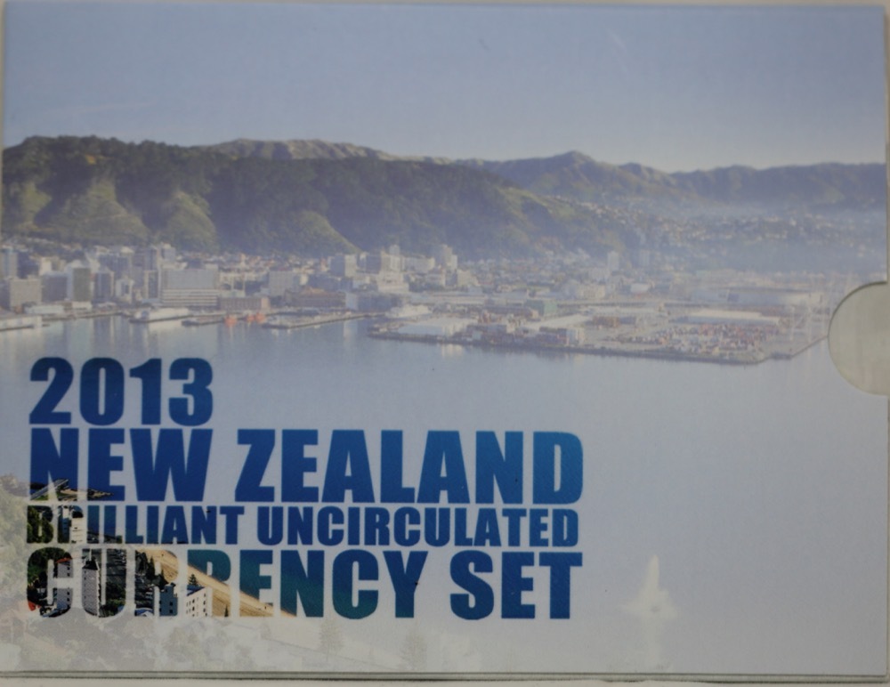 New Zealand 2013 Uncirculated Mint Coin Set product image