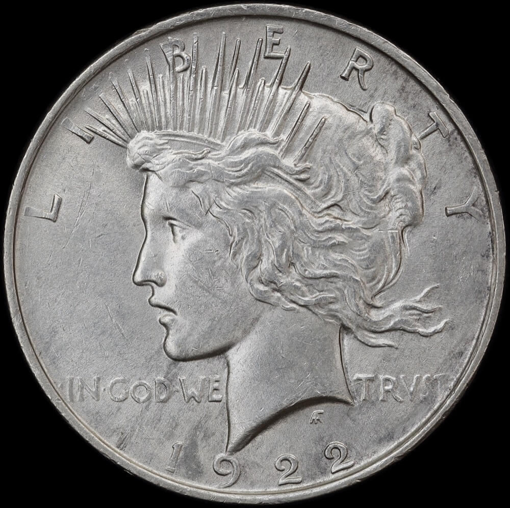 United States 1922 Silver Peace Dollar Uncirculated product image