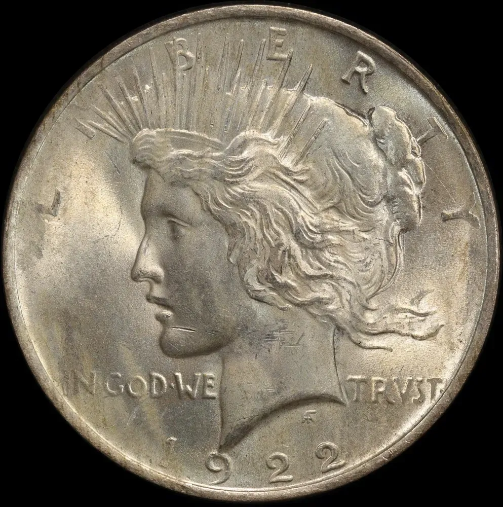 United States 1922 Silver Peace Dollar Uncirculated product image