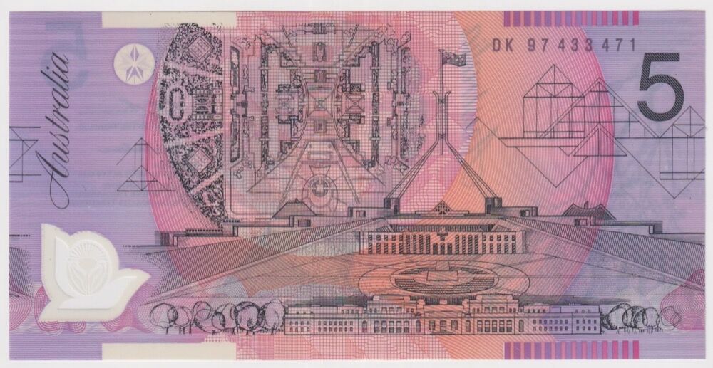 1998 $5 Note Macfarlane/Evans R218c Uncirculated product image