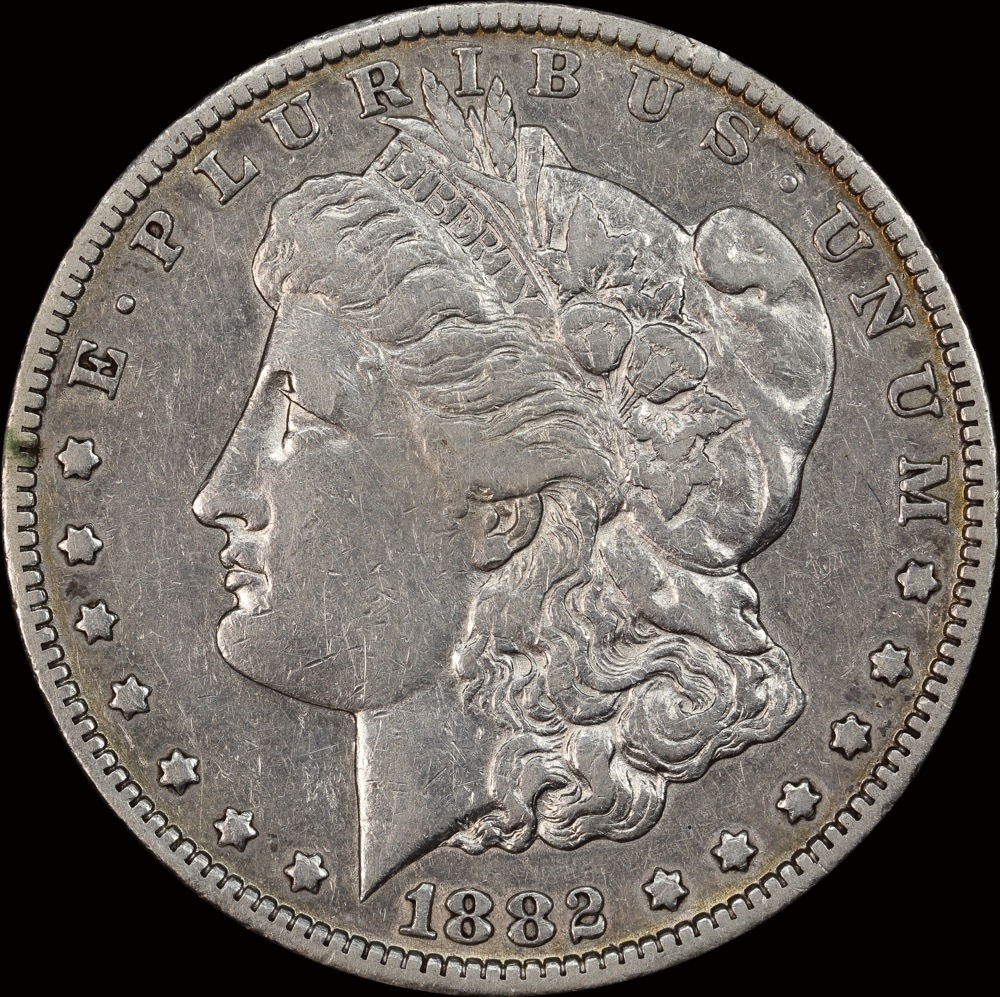 United States 1882 Carson City Silver Morgan Dollar Morgan Very Fine product image
