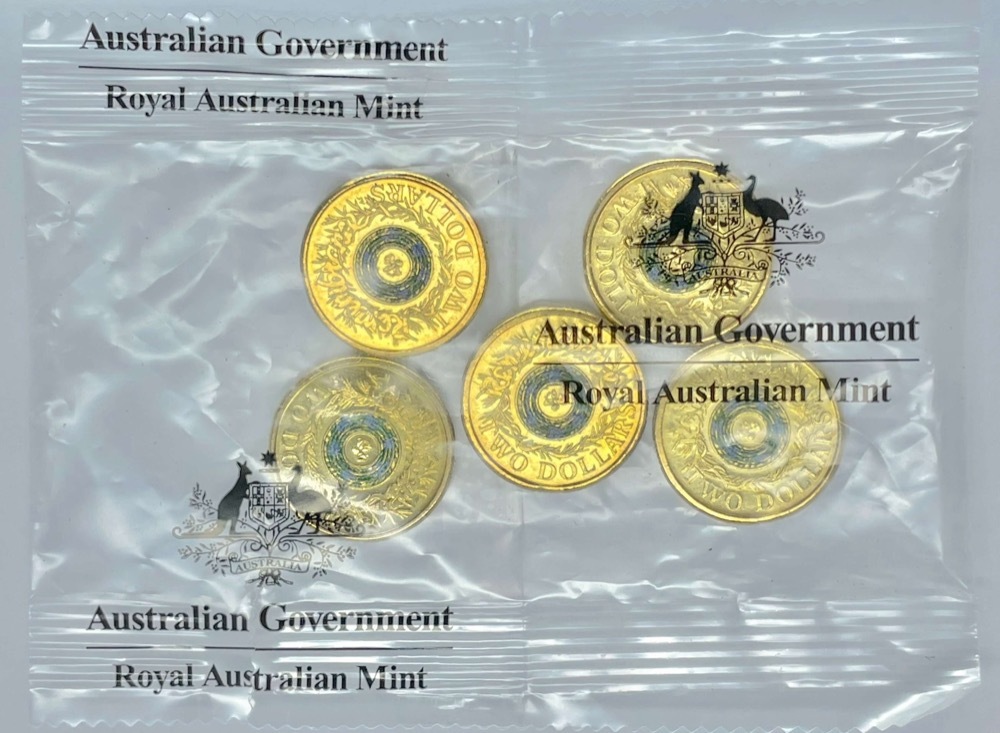 2017 Coloured $2 5 Coin RAM Bag Remembrance Day  product image