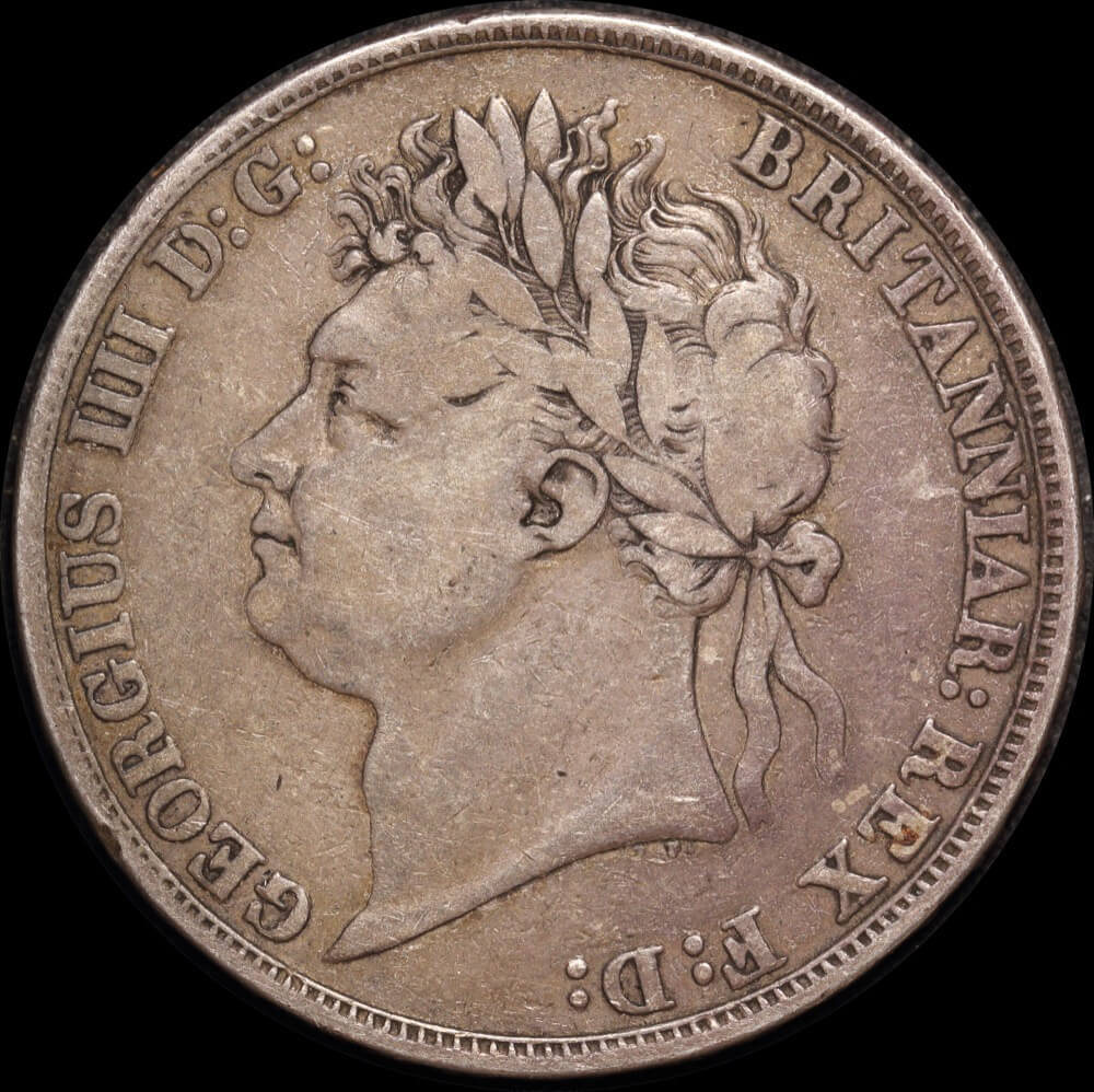 1821 Silver Crown George IV S#3805 Very Good product image