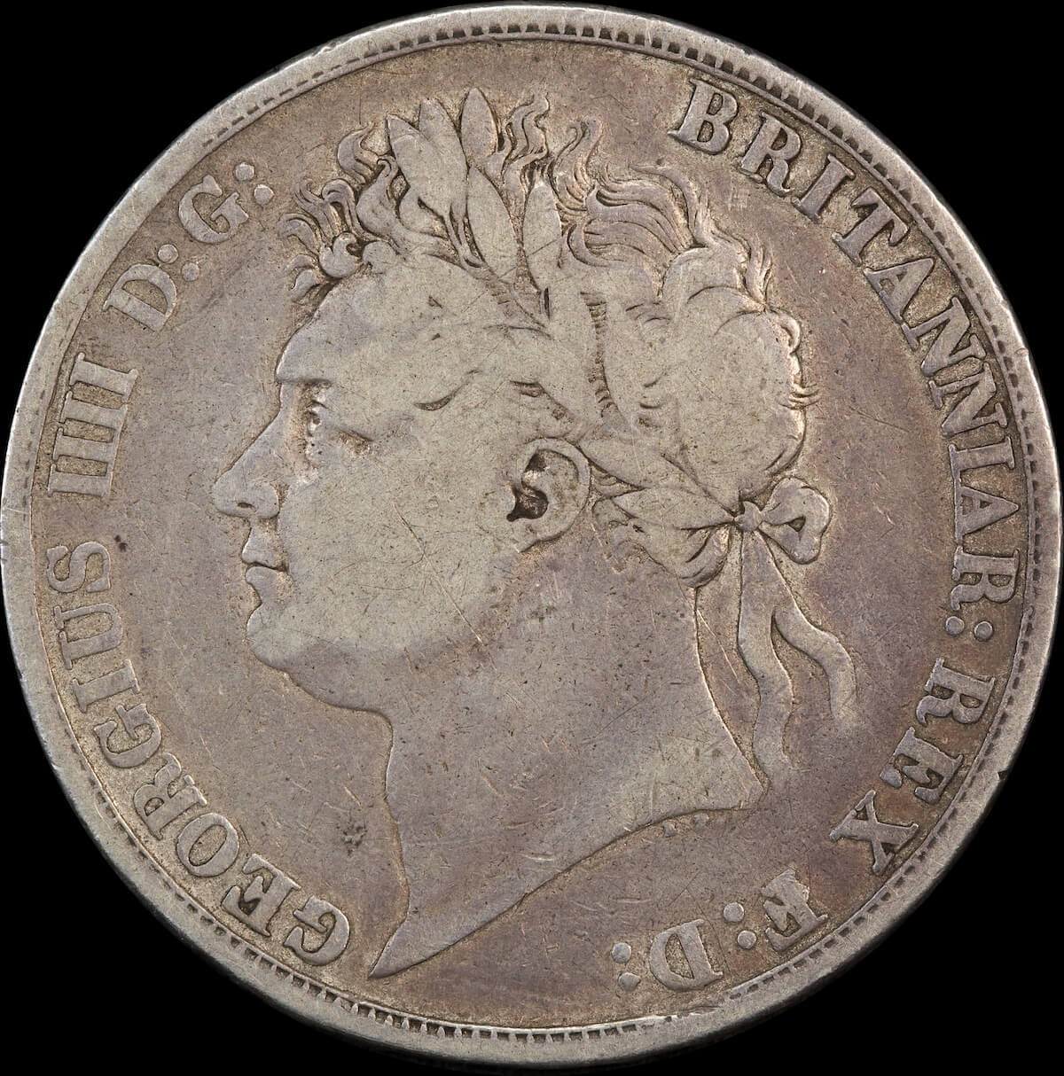 1821 Silver Crown George IV S#3805 Very Good product image