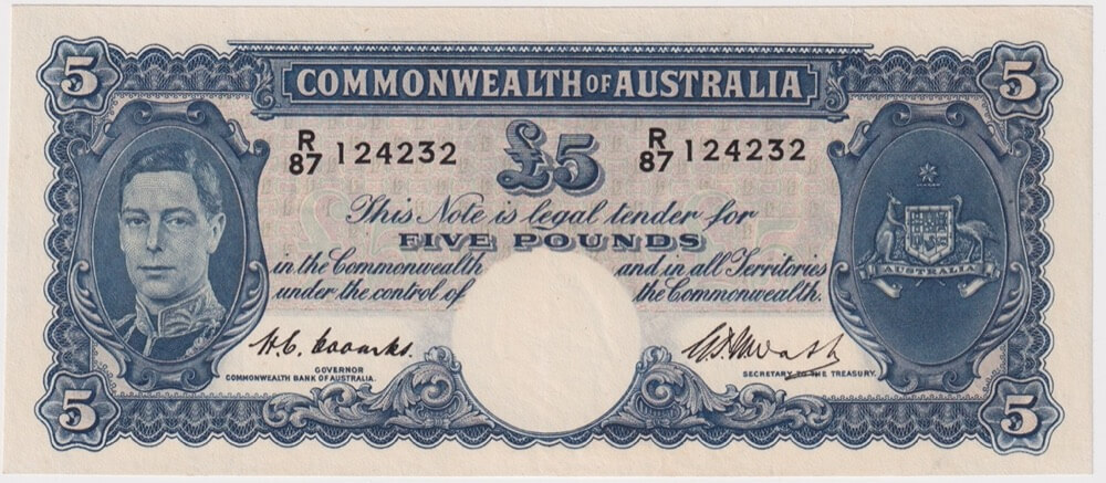 1949 Five Pound Coombs/Watt R47 Extremely Fine product image