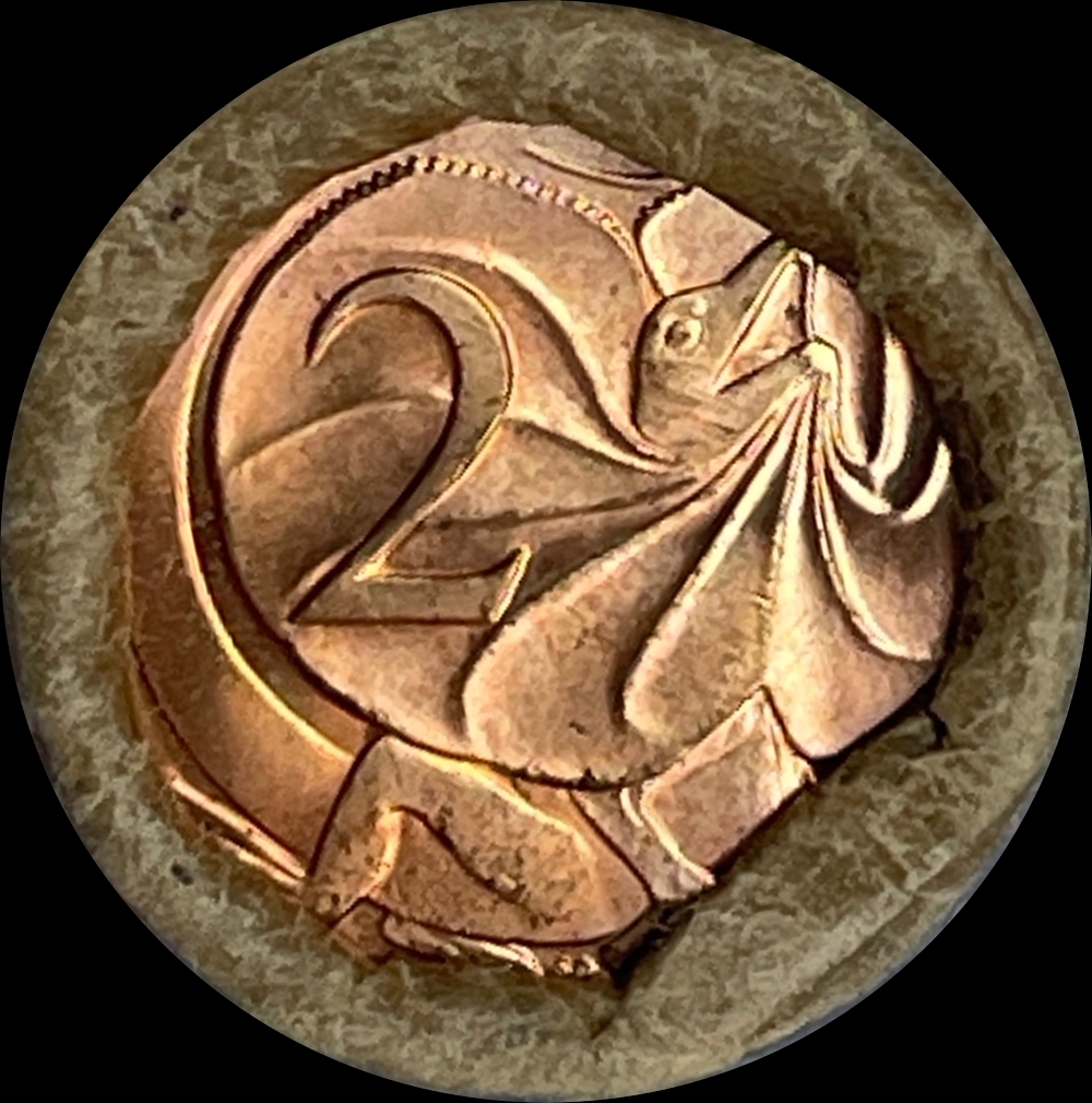 1980 Two Cent RAM Roll - Heads / Tails product image