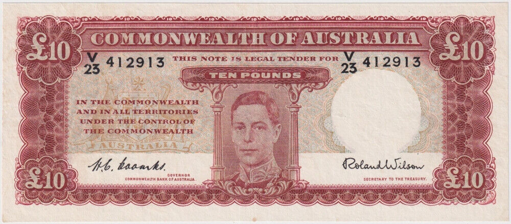 1952 Ten Pound Coombs/Wilson R61F about VF product image