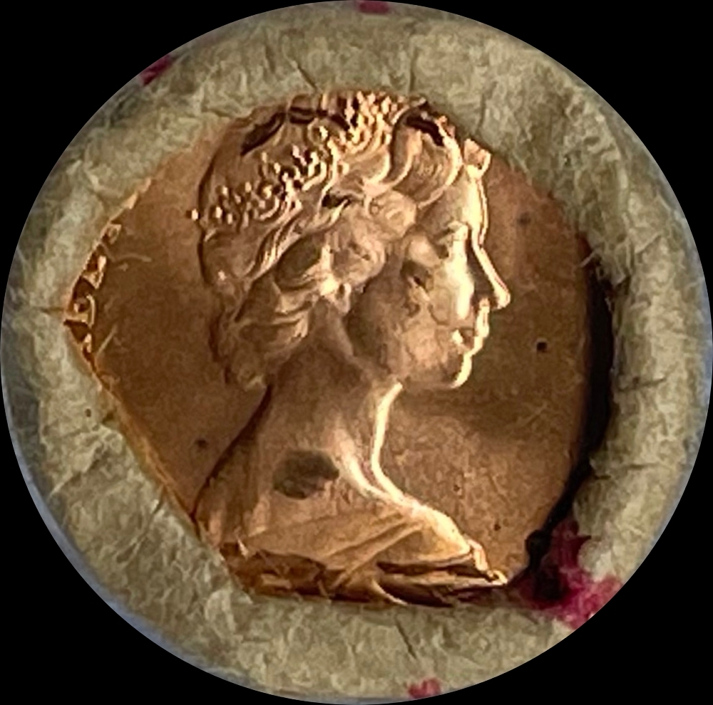 1976 One Cent RAM Mint Roll - Heads/Heads product image