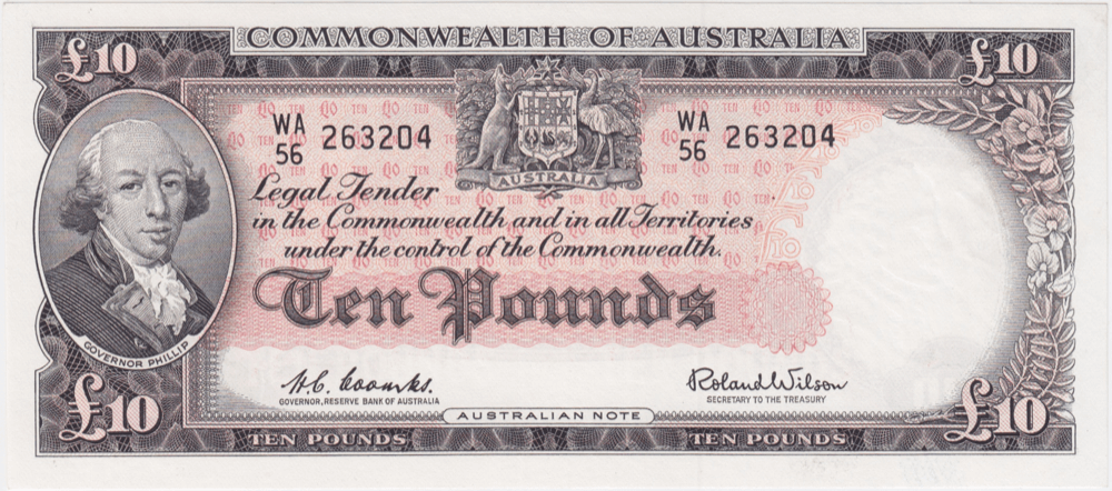 1960 Ten Pound Coombs/Wilson R63 about Unc product image