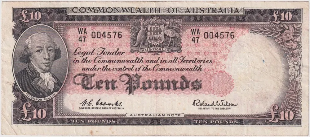 1960 Ten Pound Coombs/Wilson R63 Fine product image