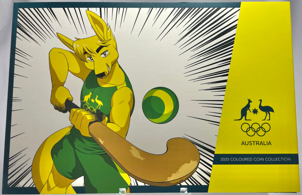2020 Coloured Coin Collection Olympic Games Unleash the Spirit - Hockey product image