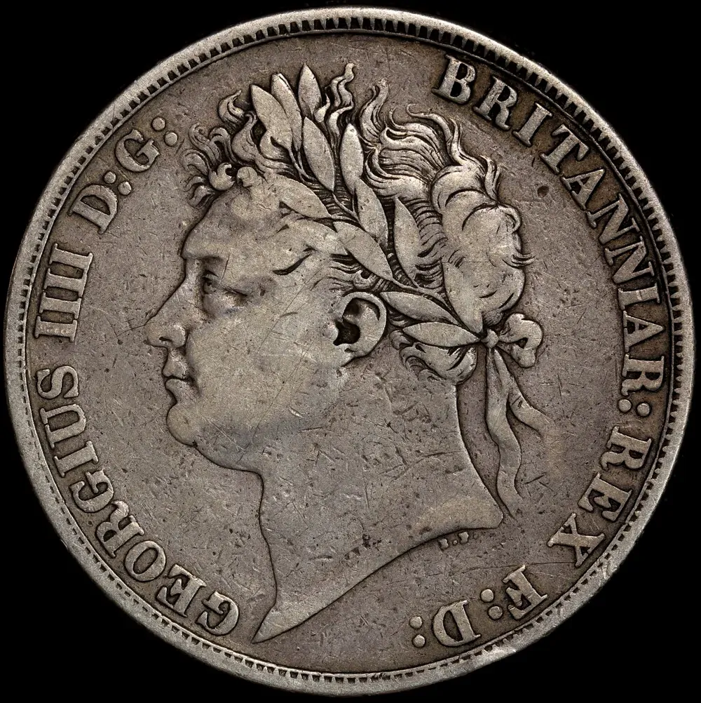 1821 Silver Crown George IV S#3805 Fine product image