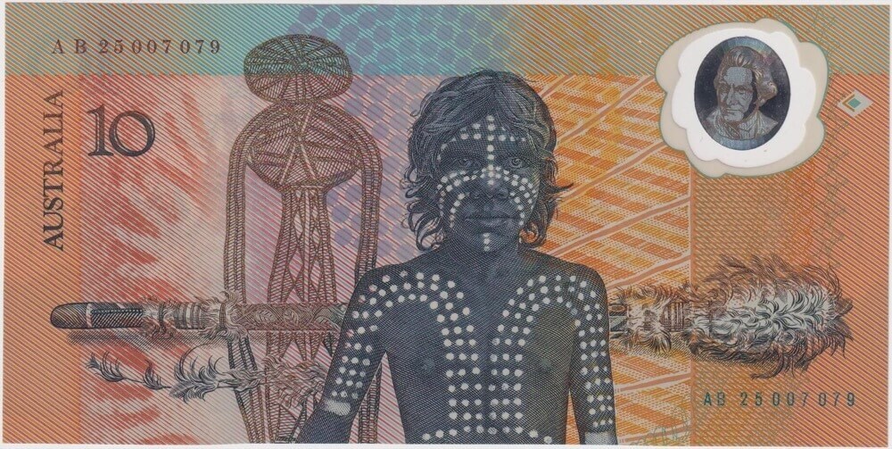 1988 $10 Note Bicentennial 2nd issue Johnston/Fraser R310b Uncirculated product image
