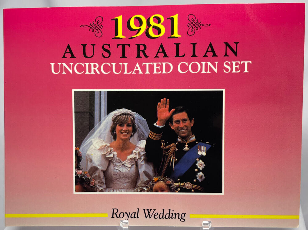 1981 Uncirculated Mint Coin Set Sherwoods Royal Wedding product image