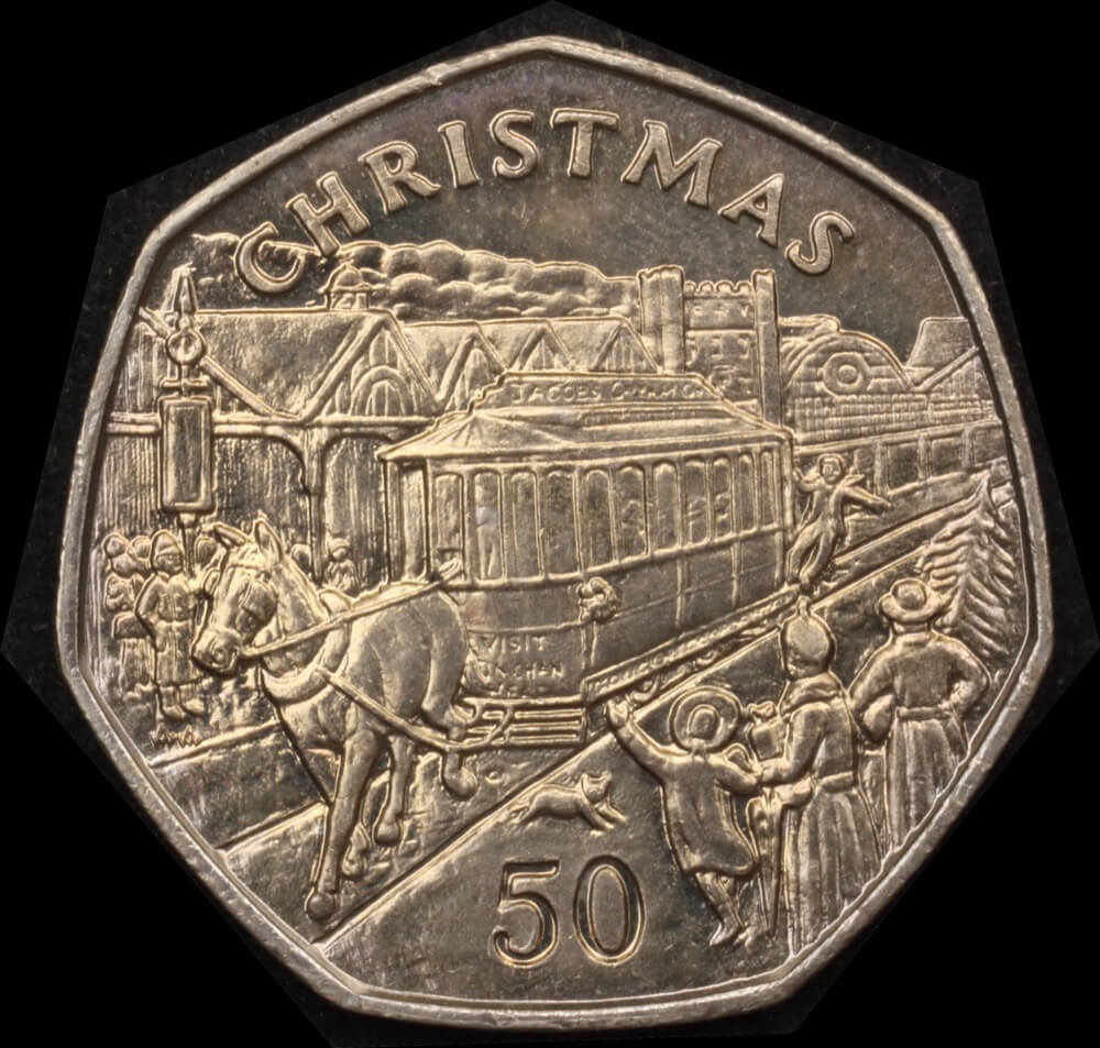 Isle of Man 1986 50 Pence KM#172 Christmas product image