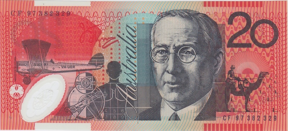 1997 $20 Note Macfarlane/Evans R418 Uncirculated product image