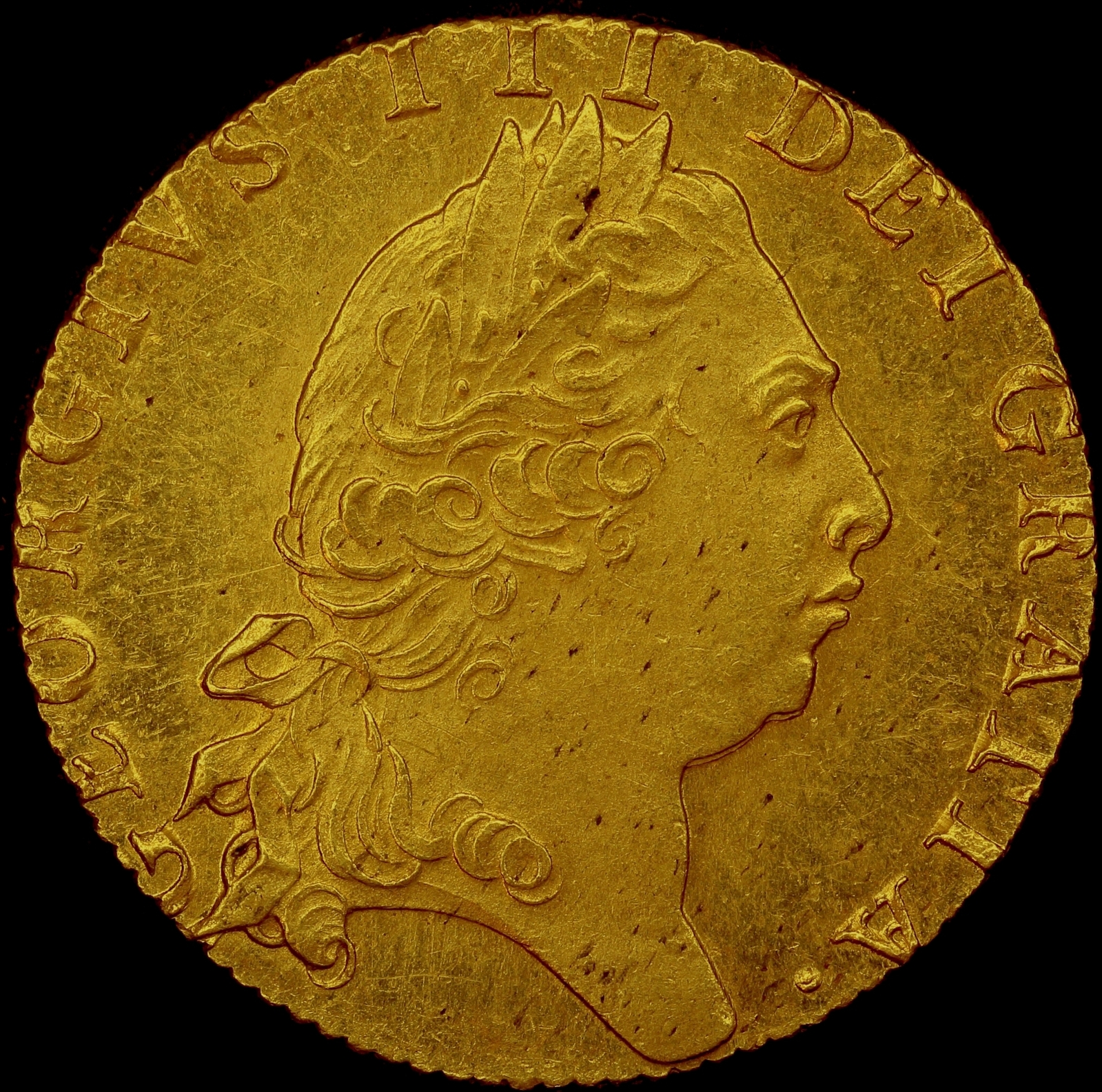 1798 Gold Guinea George III S# 3729 PCGS MS3 product image