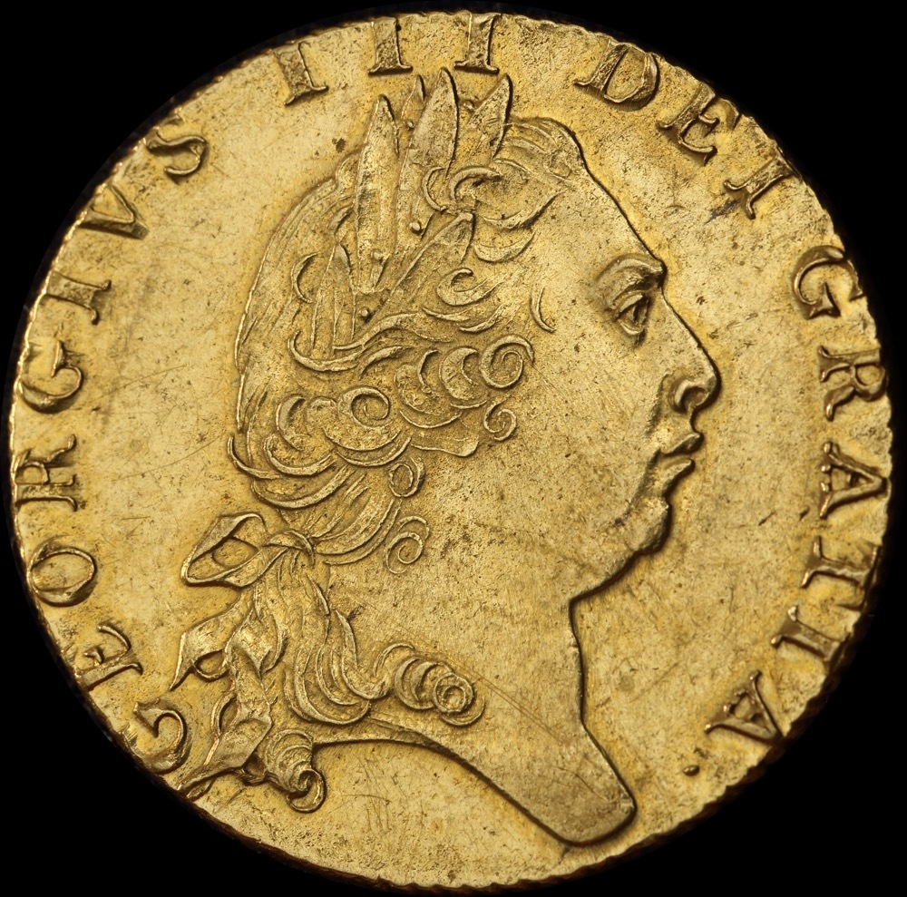 1798 Gold Guinea George III S# 3729 PCGS MS61 product image