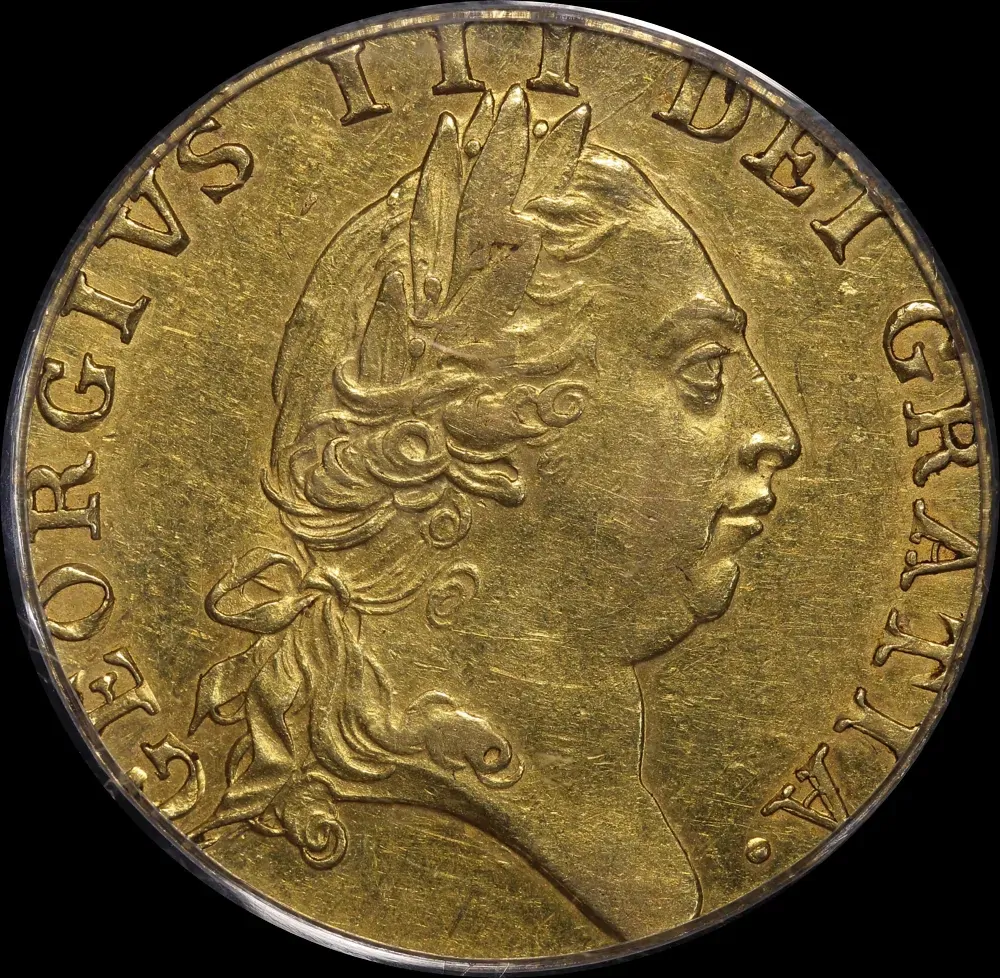 1788 Gold Guinea George III S#3729 PCGS AU53 product image