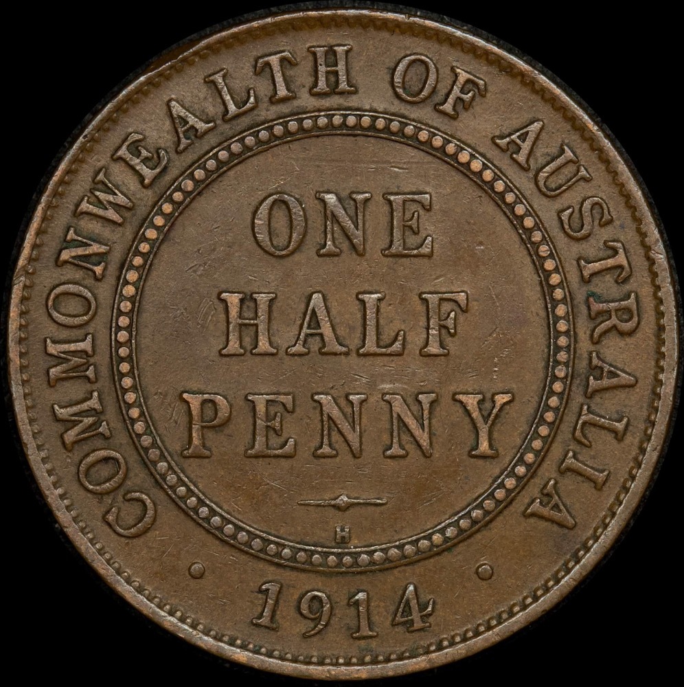 1914-H Halfpenny Extremely Fine product image
